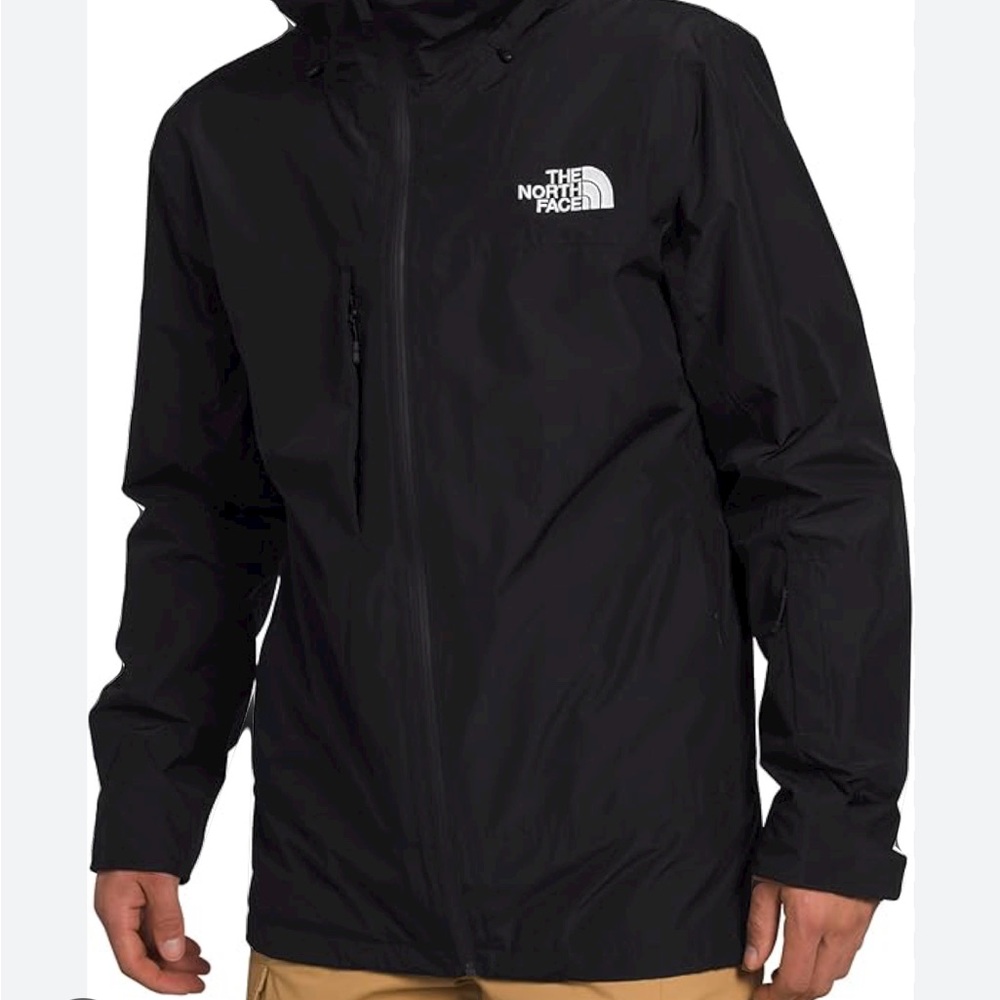 The North Face Black Raincoat